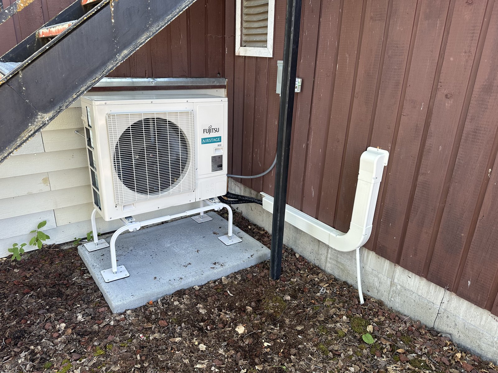 HVAC installation project