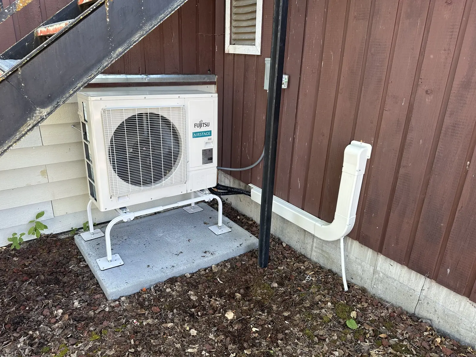 HVAC installation project
